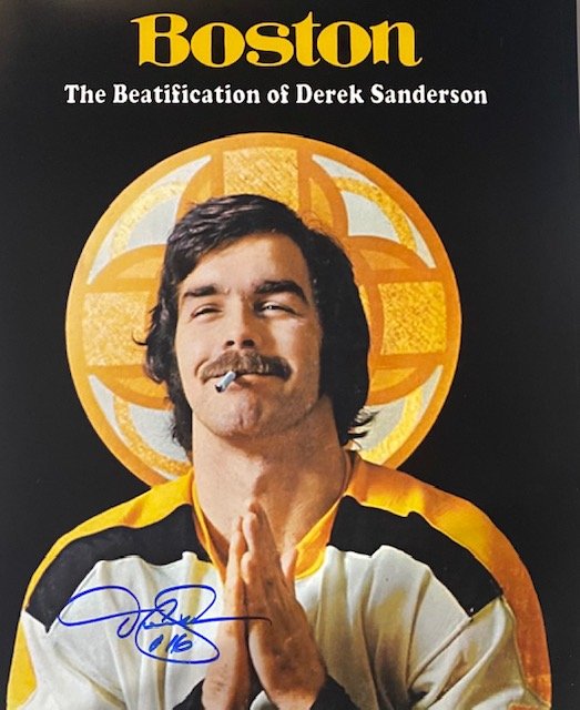 Derek Sanderson Autographed 8x10 Photo