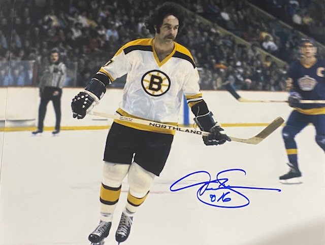Derek Sanderson Autographed 8x10 Photo - 09
