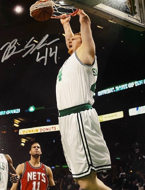 Brian Scalabrine Autographed 8x10 Photo