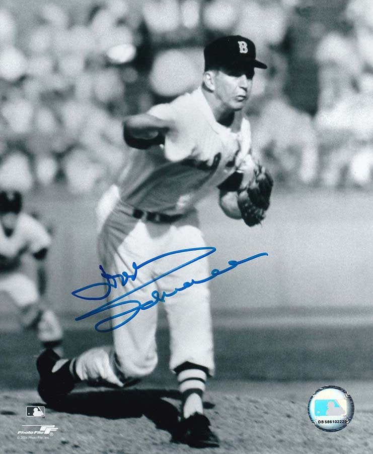 Don Schwall Autographed 8x10 Photo - 03