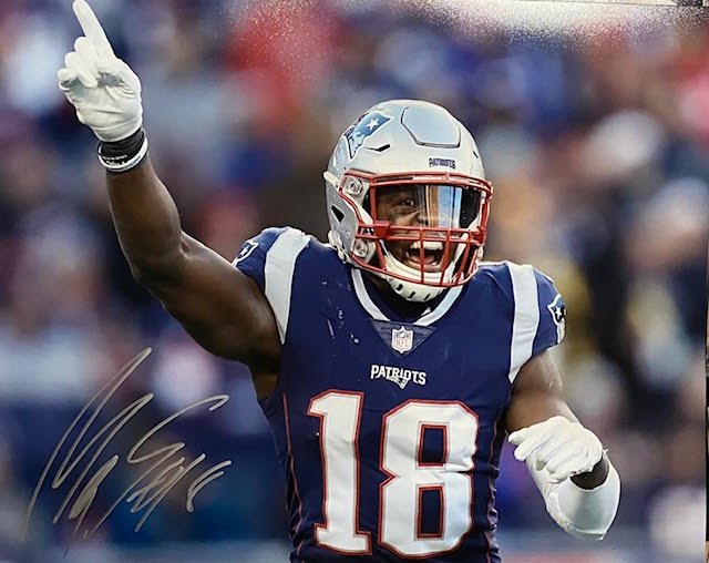 Matthew Slater Autographed 16x20 Photo - 02