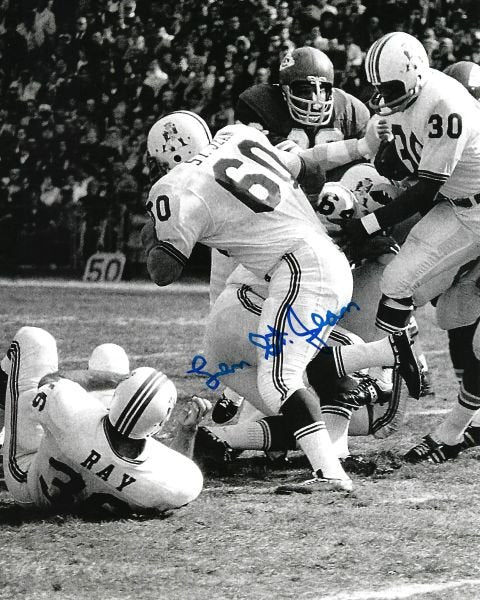 Len St. Jean Autographed 8x10 Photo - 02