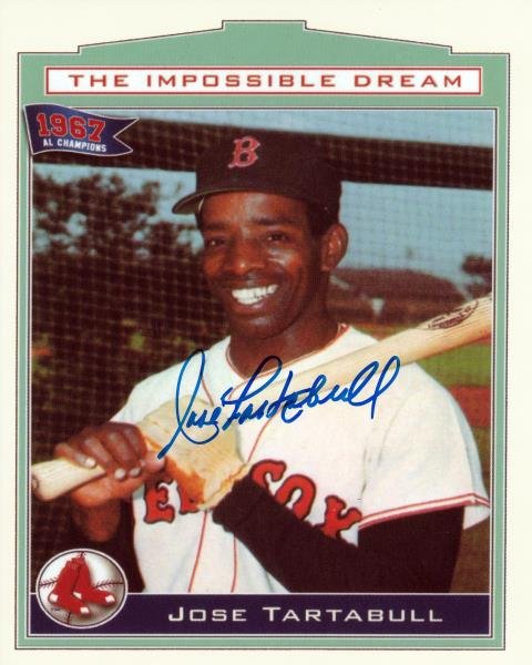 Jose Tartabull Autographed 8x10 Photo