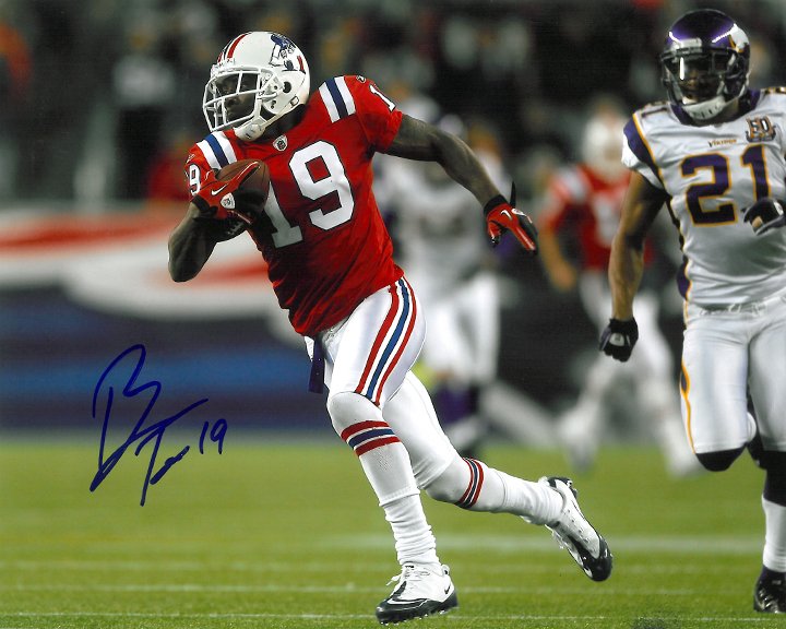 Brandon Tate Autographed 8x10 Photo