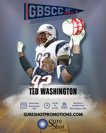 Ted Washington Public Autograph Signing: SATURDAY 11/7/2026