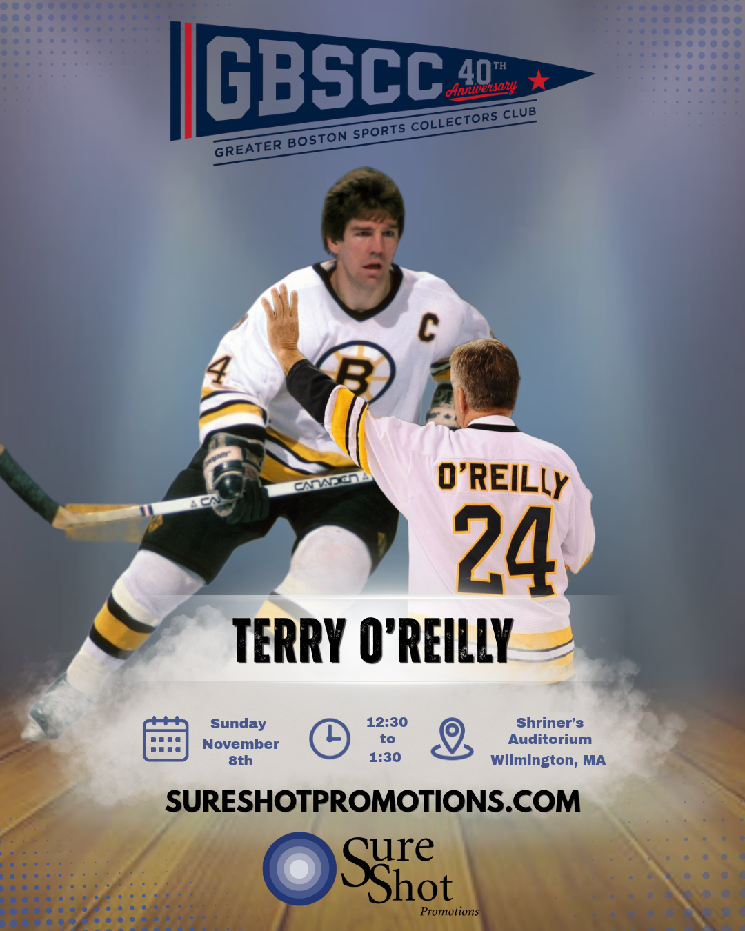 Terry O'Reilly Public Autograph Signing: SUNDAY 11/8/2026