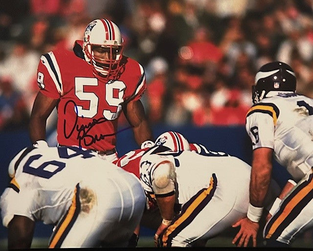 Vincent Brown signed 8x10 Pats