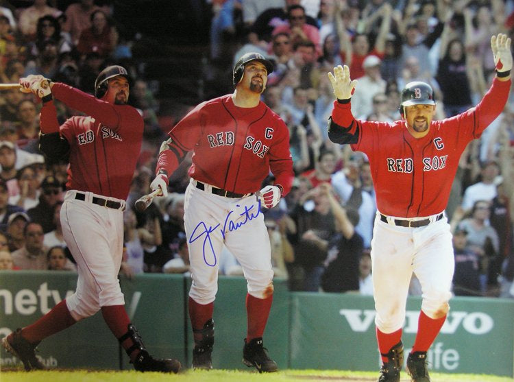 Jason Varitek Autographed 8x10 Photo - 12