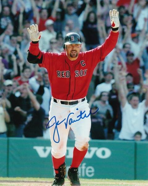 Jason Varitek Autographed 8x10 Photo