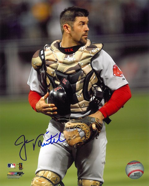 Jason Varitek Autographed 16x20 Photo