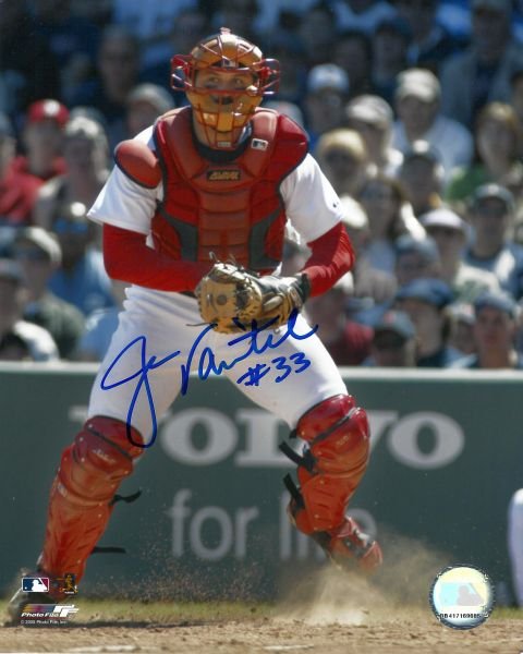 Jason Varitek Autographed 8x10 Photo