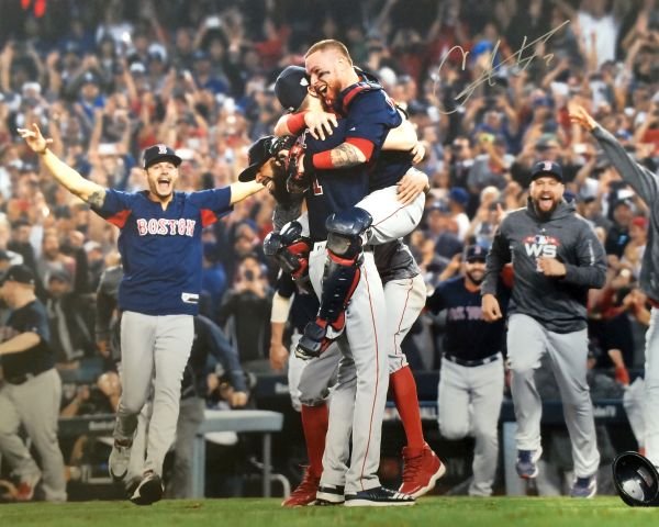Christian Vazquez Autographed 16x20 Photo