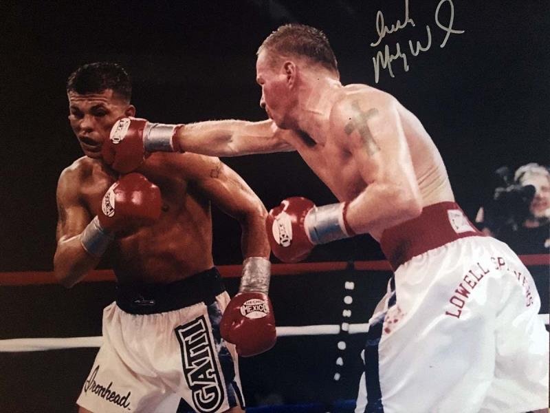 Micky Ward Autographed 16x20 Photo- 07