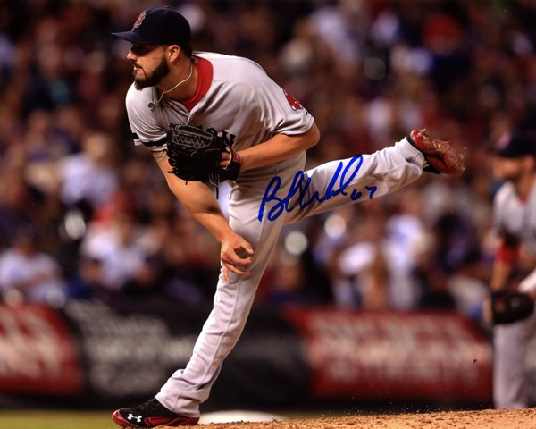 Brandon Workman Autographed 8x10 Photo - 02