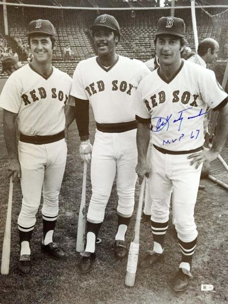 Carl Yastrzemski Autographed 16x20 Photo - 08
