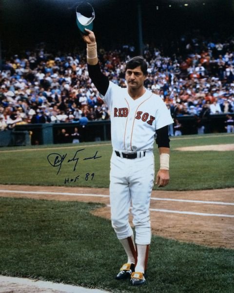 Carl Yastrzemski Autographed 16x20 Photo - 09
