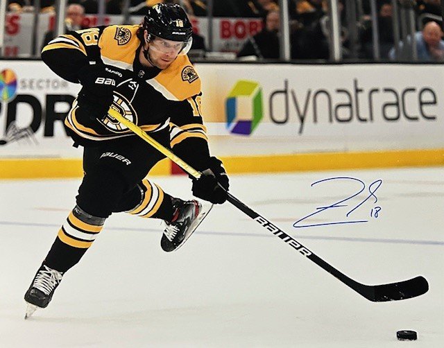 Pavel Zacha Autographed 16x20 Photo - 01