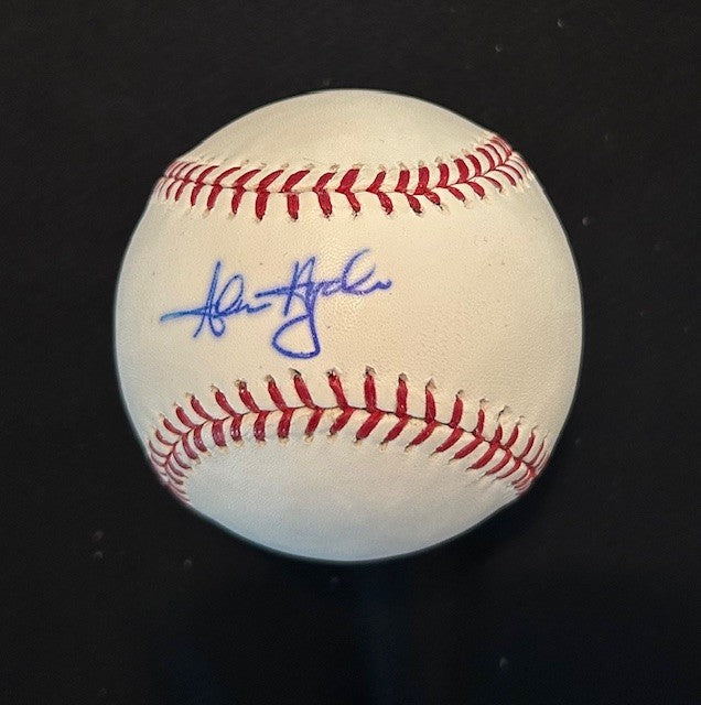 Adam Hyzdu signed baseball