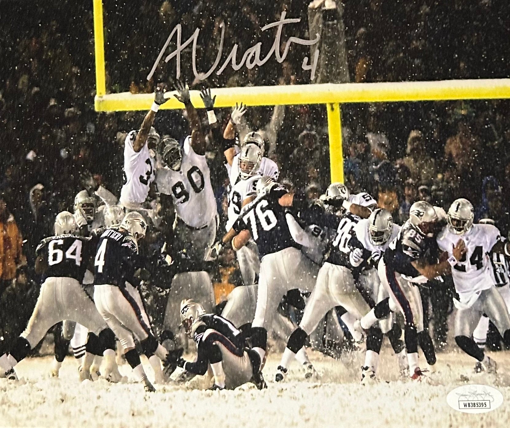 Adam Vinatieri Autographed 8x10 Photo - 04
