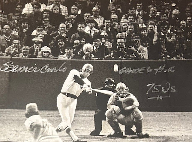 Bernie Carbo Autographed 8x10 Photo - 01