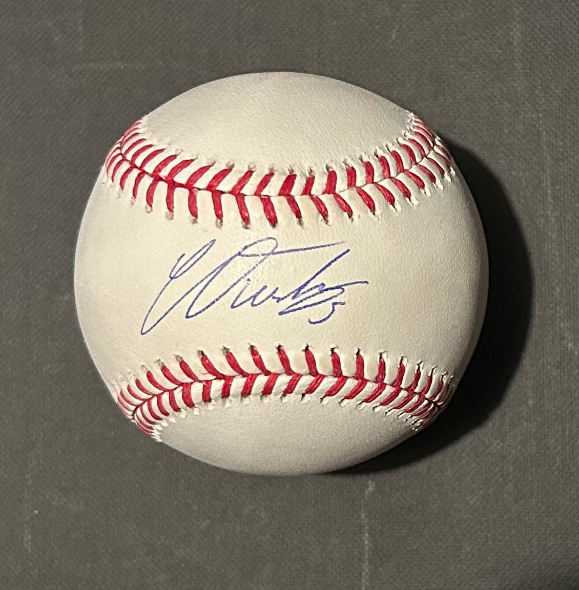 Caleb Durbin Autographed Baseball - 01