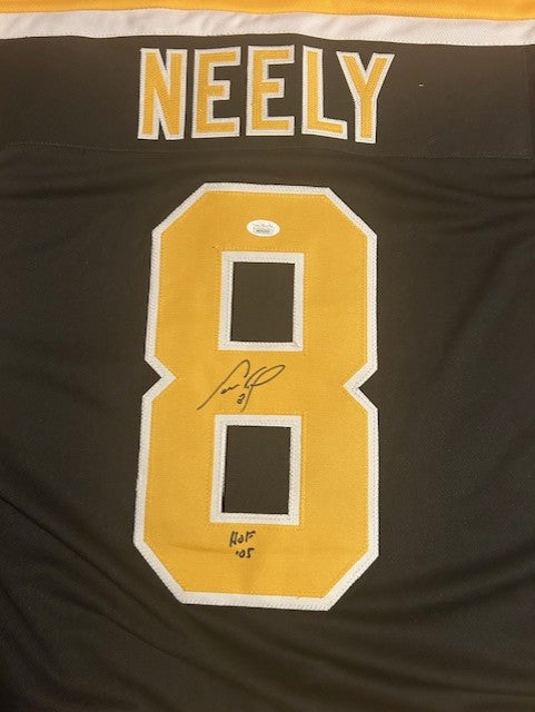 Cam Neely Autographed Jersey HOF