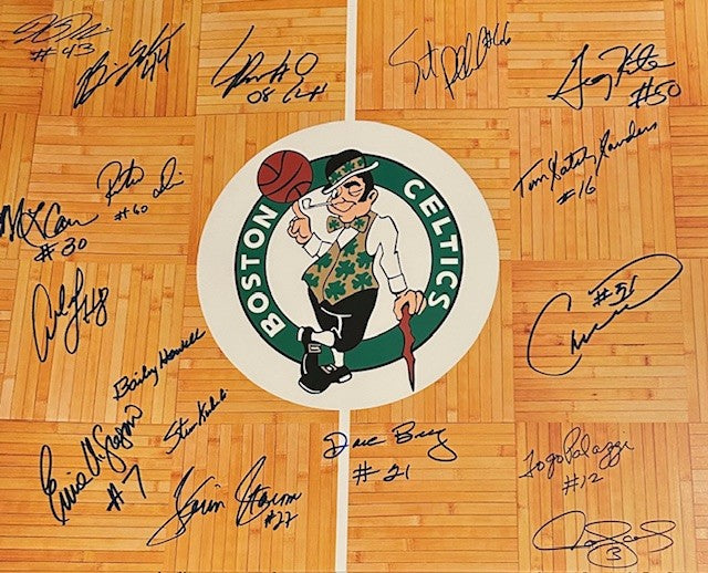 Celtics Alumni signed 16x20