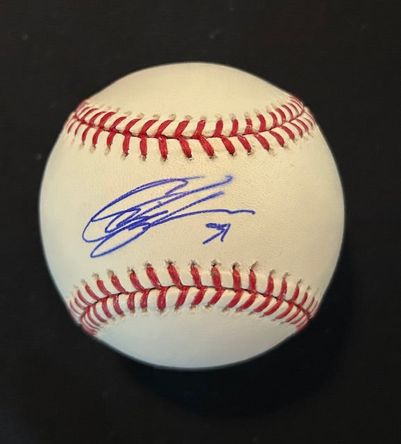Cesar Crespo Signed baseball