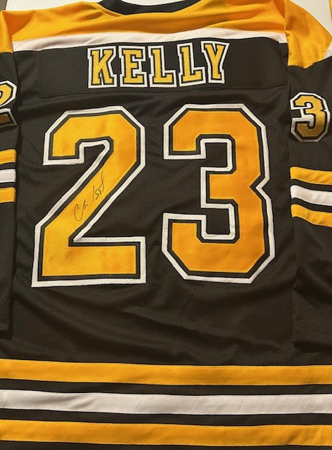 Chris Kelly signed Bruins Jersey