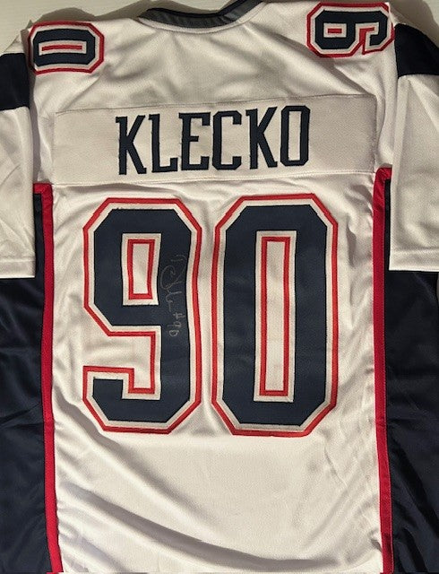 Dan Klecko signed patriots jersey 