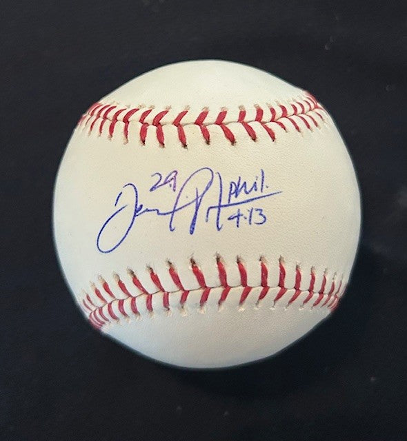 Daniel Nava signed baseball