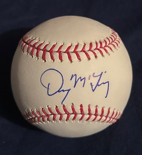 Denny McLain signed baseball