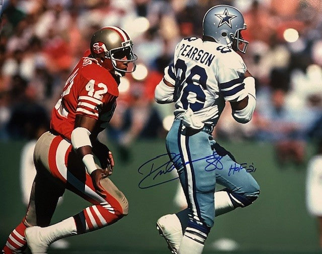 Drew Pearson Autographed 16x20 Photo - 01