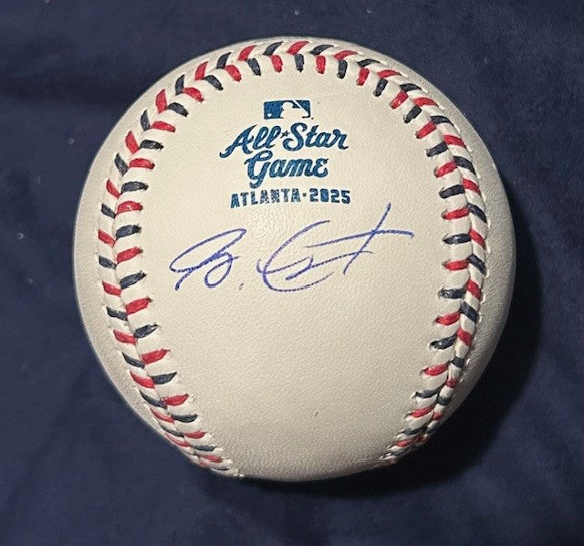 2025 All star Game baseball signed by Garrett Crochet