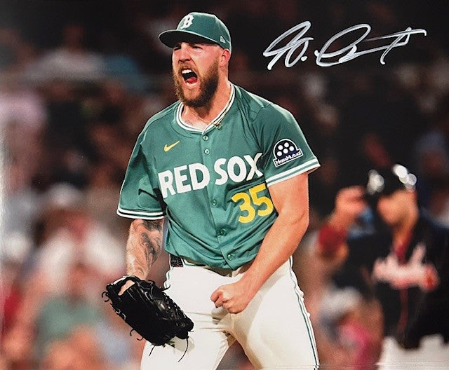 Garrett Crochet signed 8x10 photo screaming