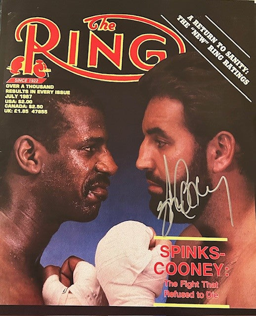 Boxing Gerry Cooney signed photo
