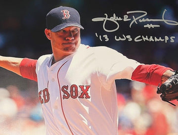Jake Peavy Autographed 8x10 Photo - 04