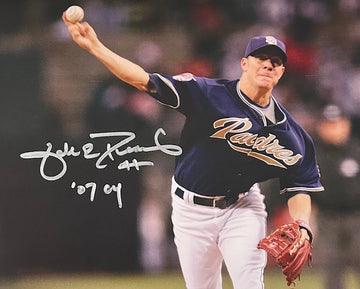 Jake Peavy Autographed 8x10 Photo - 08