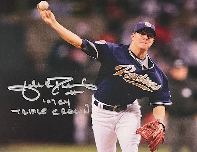 Jake Peavy Autographed 8x10 Photo - 09