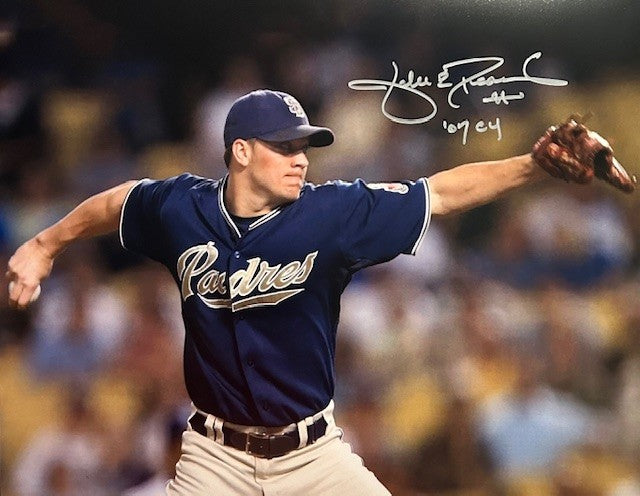 Jake Peavy signed Padres Photo Cy Young