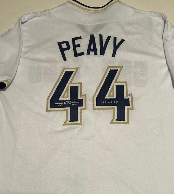 Jake Peavy signed jersey with Cy Young