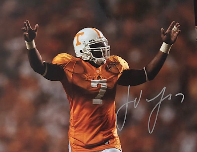Jerod Mayo signed Tennessee photo