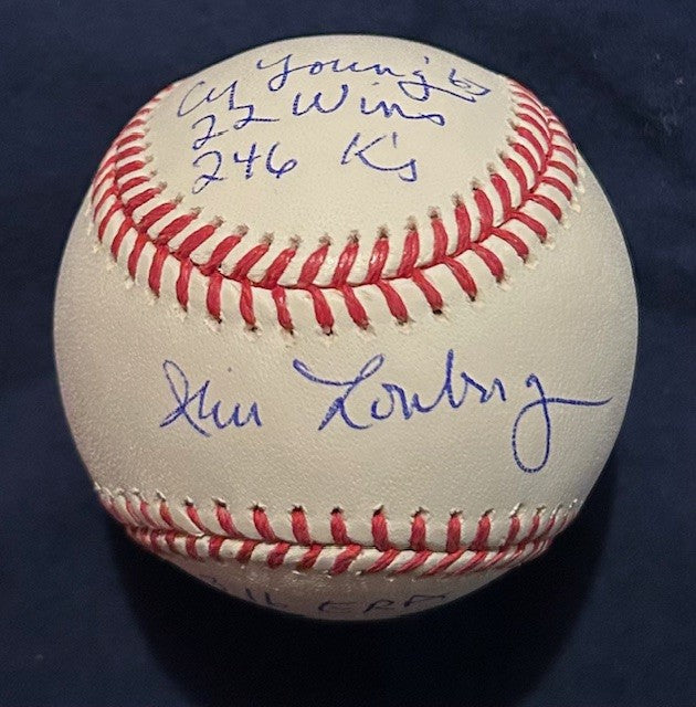 Jim Lonborg Cy Young baseball