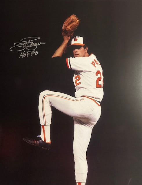Jim Palmer signed 16x20 photo Hall of fame