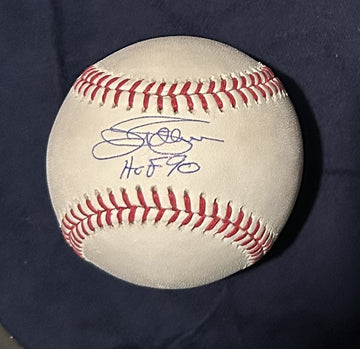 Jim Palmer signed baseball HOF