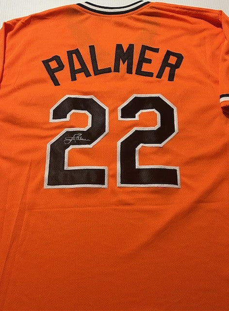 Jim Palmer signed Orioles jersey