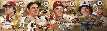 Johnny Bench panoramic hall of fame photo
