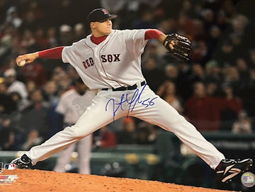 Jonathan Papelbon signed red sox photo
