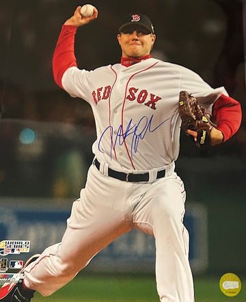 Jonathan Papelbon signed Red Sox World Series Photo