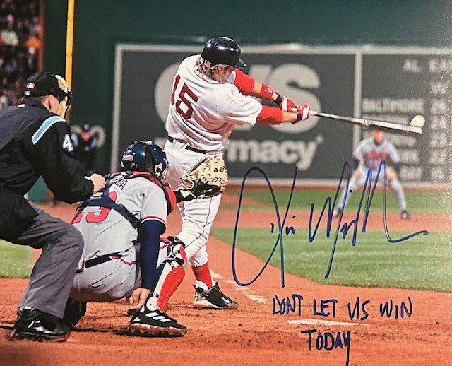 Kevin Millar Autographed 8x10 Photo - 02